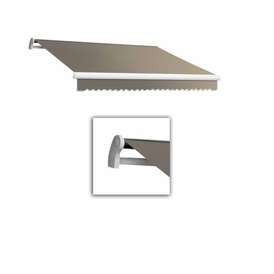 Avvolgente di alluminio in lega di alluminio per esterni con vela rivestita in PU resistente
