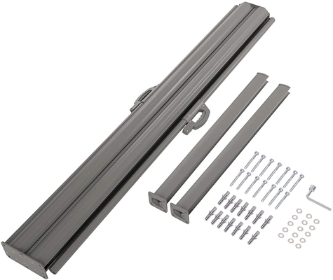 Avvolgimento a doppio retrattile di vetrina laterale per patio con funzionamento manuale Materiale poliestere