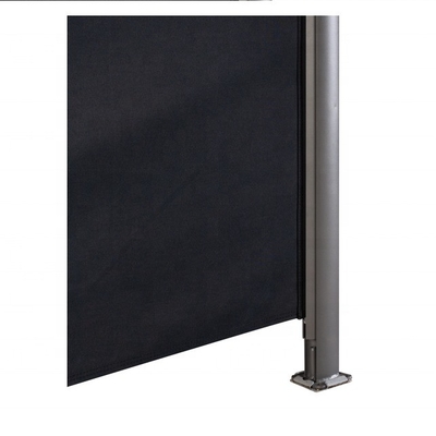 Beige Side Marquis estensibile 160/180/200x300 cm per balcone terrazzo giardino opaco vetro blindato a rulli laterali