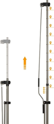 Avvolgimenti a altezza regolabile per la protezione solare 150/250/300 cm Larghezza 300*120 cm