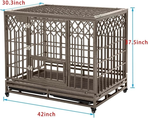 Cane per cani in stile moderno Cane per cani in acciaio per cani di medie e grandi dimensioni