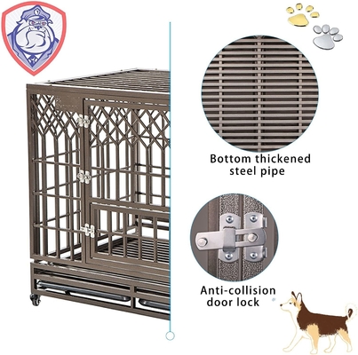 Cane per cani in stile moderno Cane per cani in acciaio per cani di medie e grandi dimensioni