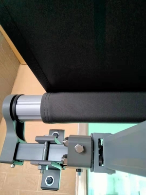 Materiale di vela Tollo retrattile in poliestere per patio balcone Copertura resistente all'acqua UV