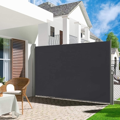 Materiale di vela Poliestere telone laterale retrattile per schermo di privacy esterno 63&quot; x 118