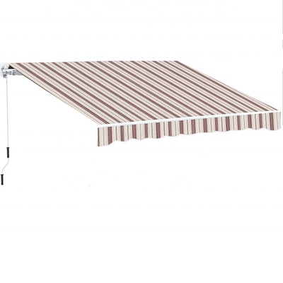 Caravan anti-UV con tende da balcone commerciali e ombre per porte