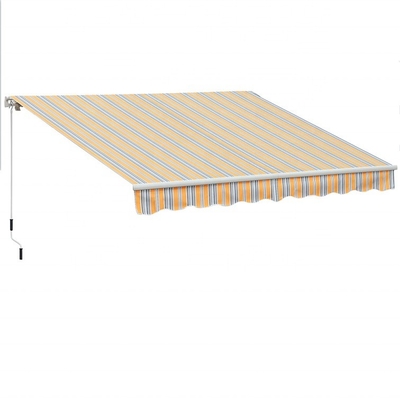 Caravan anti-UV con tende da balcone commerciali e ombre per porte