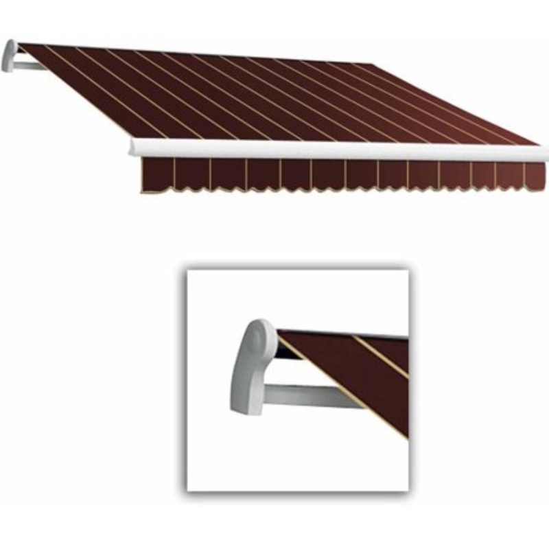 Parete di supporto 3x2m Retrattile Manuale Telaio Porta Finestra Canopy ombra solare con accessori e manico manuale