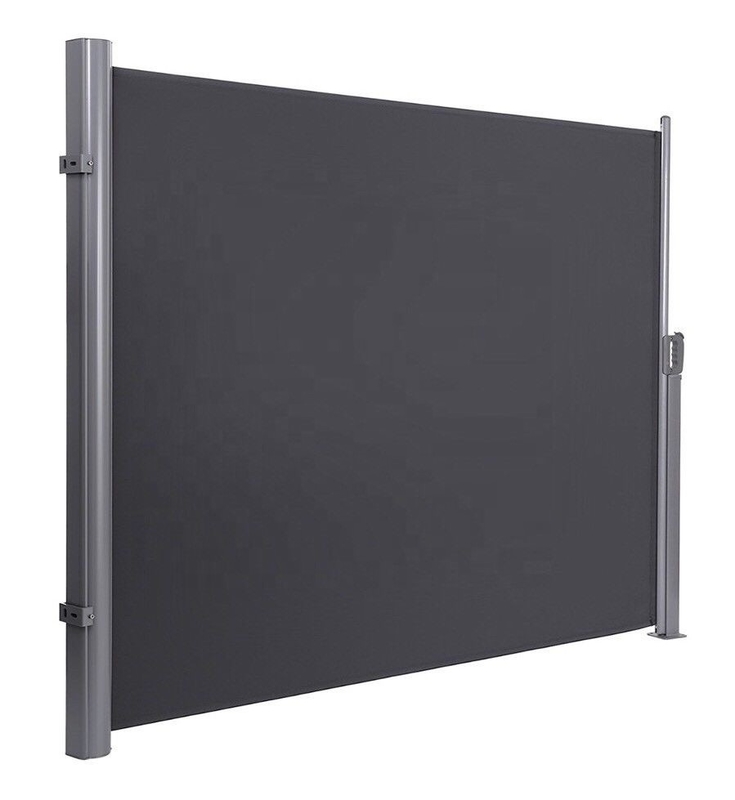 180x300 cm Ombra retrattile di tenda laterale per patio terrazzo giardino a prova di sole e impermeabile